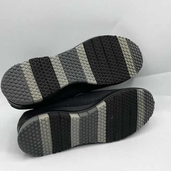 Skechers GoFlex Quick Fit Black Womens Size 8.5 Slip On Shoes Goga Mat 14018 - Picture 8 of 14